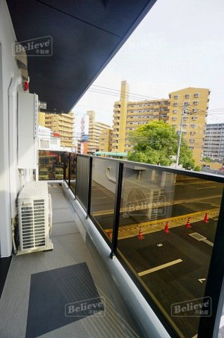 グランジュール大手町のバルコニー|陽当たり良好なバルコニーです♪