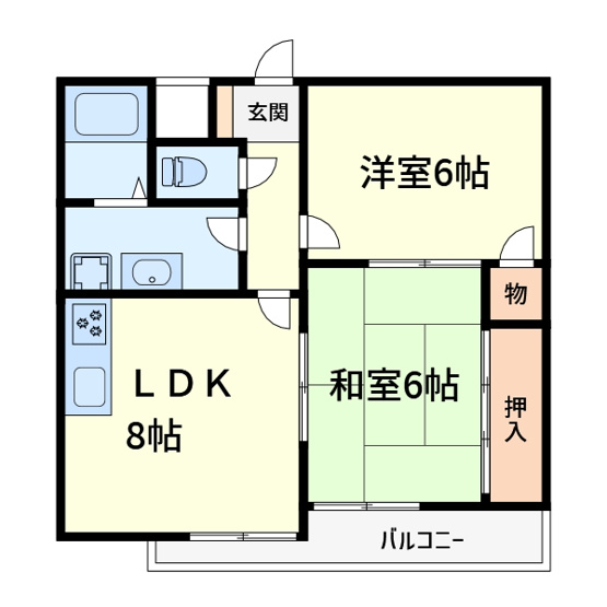【間取り】 | みずきマンション