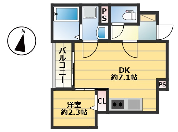 【間取り】 | 仮称）西区今宿東１丁目B棟新築AP