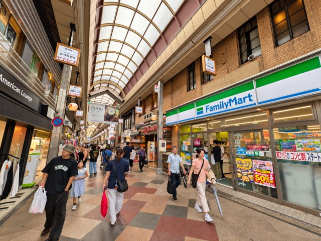 グランレ・ジェイド京都河原町の周辺|新京極商店街には生活施設も充実