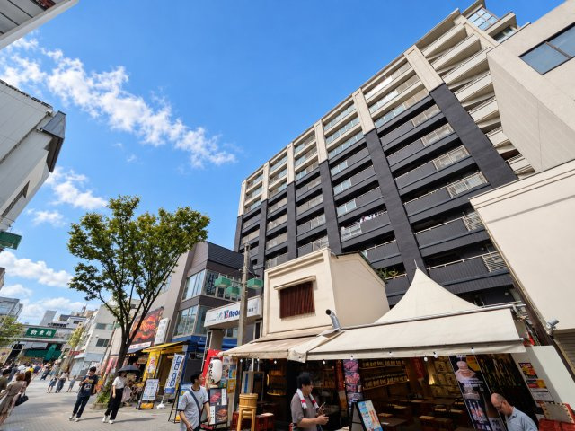 グランレ・ジェイド京都河原町の外観