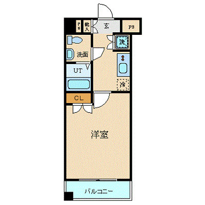 ヴィーダスカイコート品川の間取り