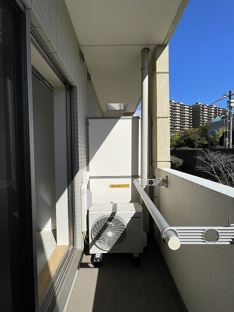 レジオン緑園都市のバルコニー