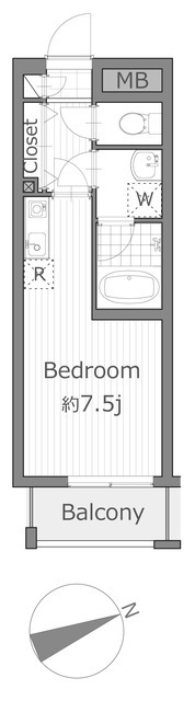 レジオン緑園都市の間取り