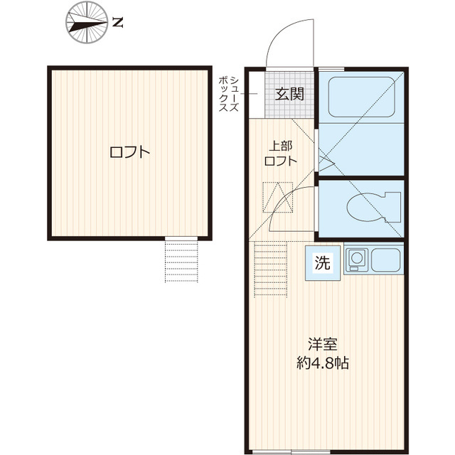 ヴィレッタ白楽の間取り