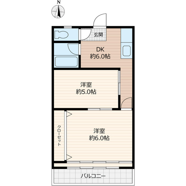 小島ビルの間取り