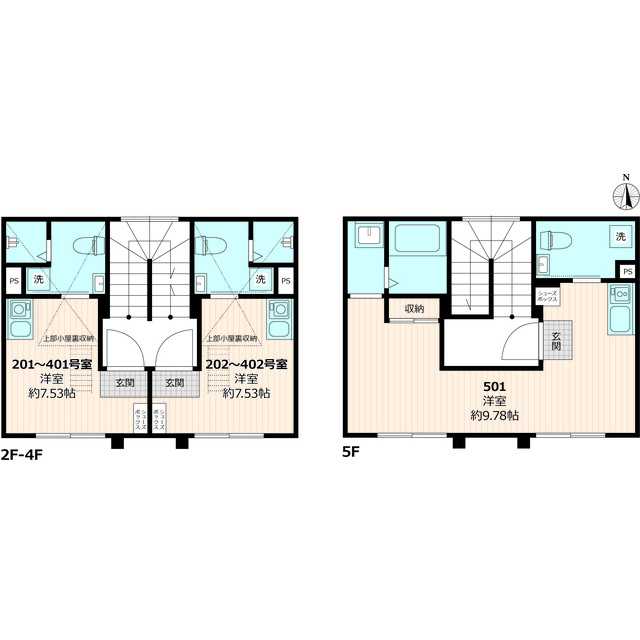 ＡＭＦＣ　ＲＥＳＩＤＥＮＣＥ　ＳＨＩＭＯ－ＯＣＨＩＡＩの間取り
