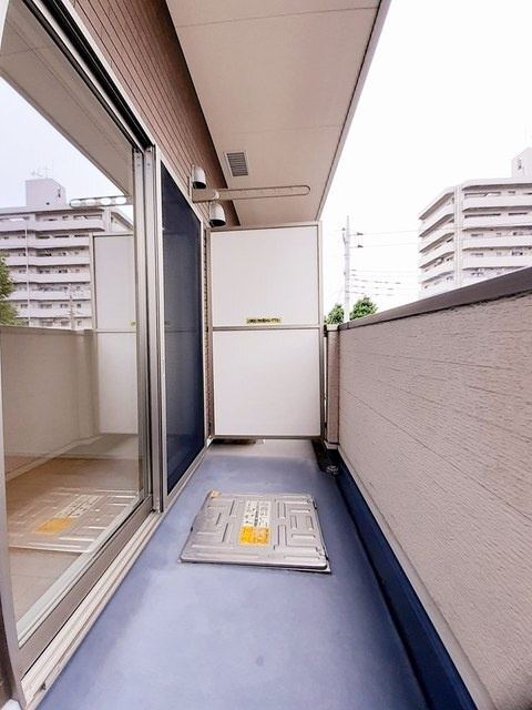 Ｌａｇｏｍ城東のバルコニー
