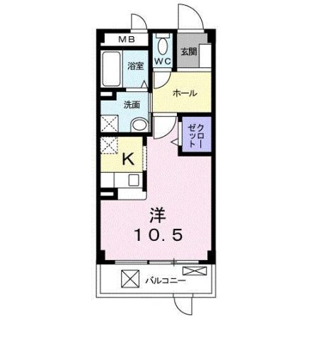 【間取り】 | アドニスコート　パートⅢ