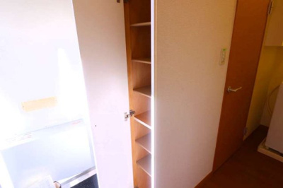 【内装】 | レオパレスヴィルドミール | 靴が沢山あっても収納可能な下駄箱