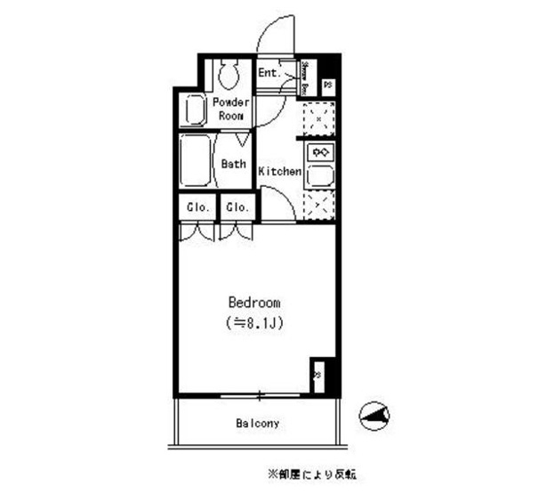 【間取り】 | パークキューブ四谷三丁目