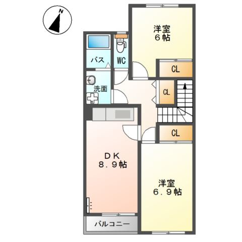 グリーンテラスの間取り