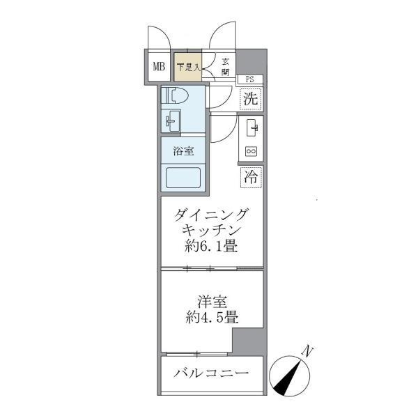 ジオエント駒込の間取り