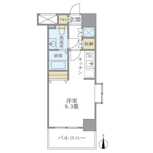 ＫＤＸ吾妻橋レジデンスの間取り
