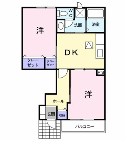 ハミングバードの間取り