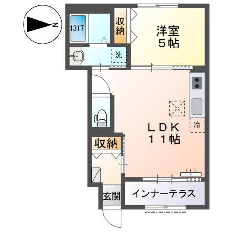 コロレの間取り