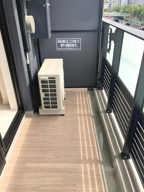 パークアクシス門前仲町テラスのバルコニー|※写真は同タイプ住戸です。