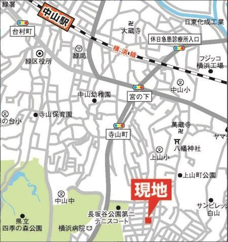 フォレスト林の地図