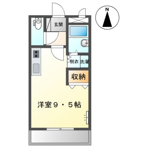 ラフィーネ２１の間取り