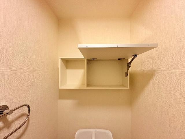 仮）八王子市弐分方町新築アパートの収納|トイレ上部収納（イメージ）
