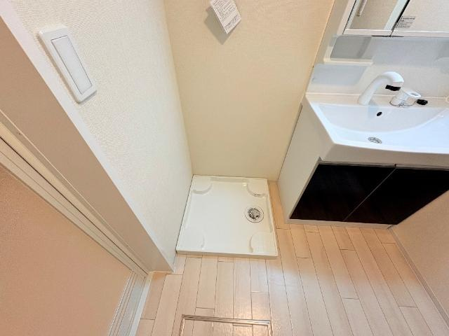 仮）八王子市弐分方町新築アパートのその他|洗濯機置場（イメージ）