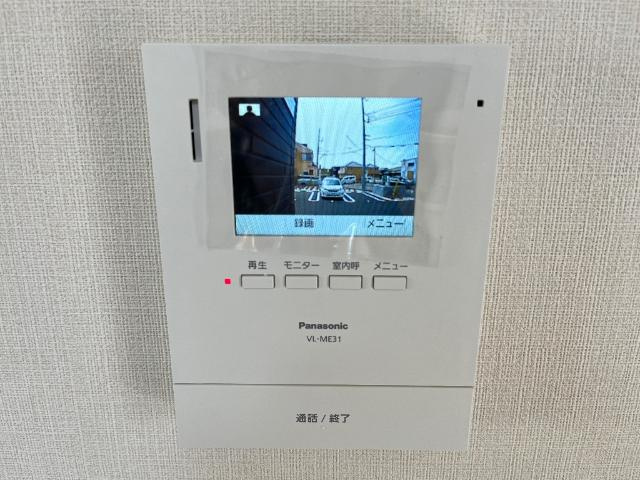 仮）八王子市弐分方町新築アパートの内装|カメラ付インターホン（イメージ）