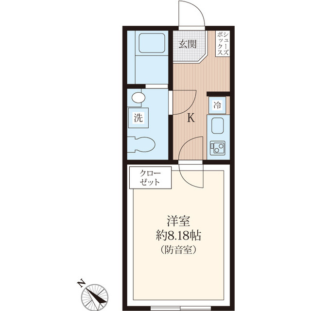 ラシクラス南行徳の間取り