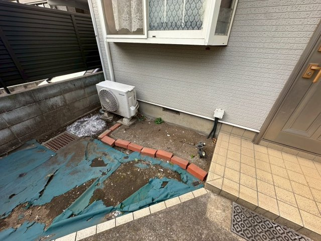 篠原西町テラスハウスの庭