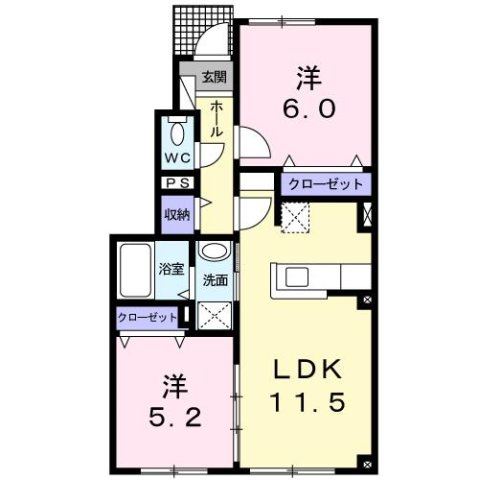 エトワールの間取り