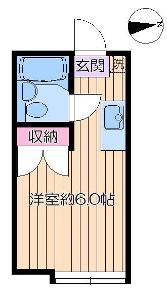 キャピタル北綾瀬Ａの間取り