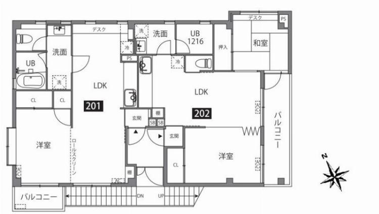 グランバリュー永福町の間取り|間取り図