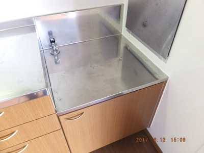 洗髪洗面化粧台の独立洗面所
