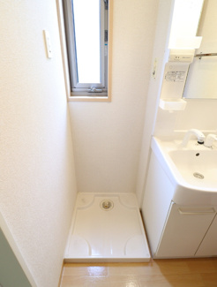 室内洗濯機置き場