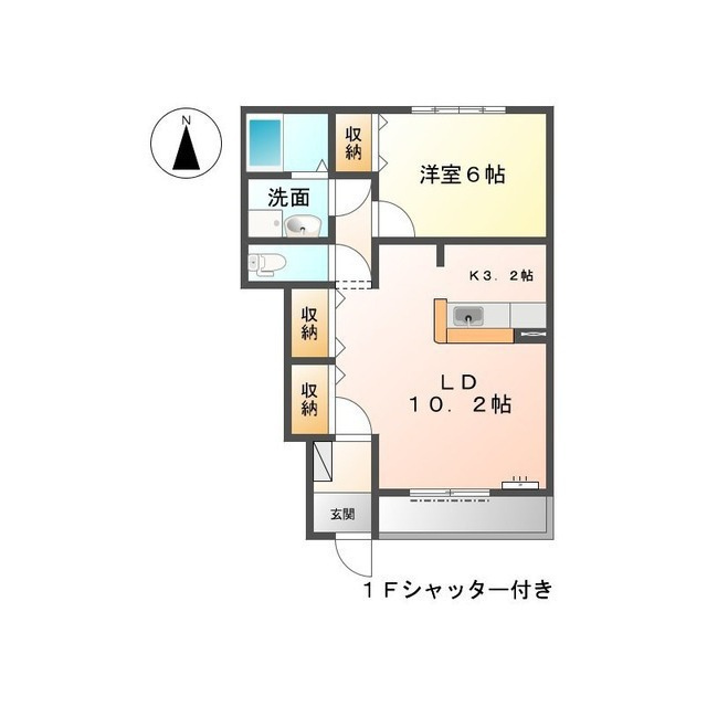 アネックスの間取り