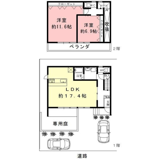 ＹＭ　ＦＬＡＴの間取り