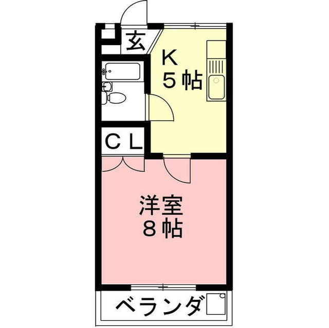 メゾンエイシンの間取り