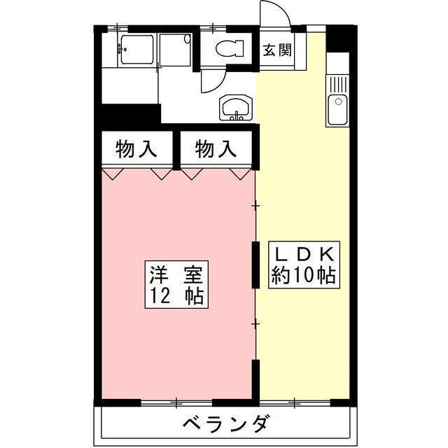 幸和レジデンスの間取り