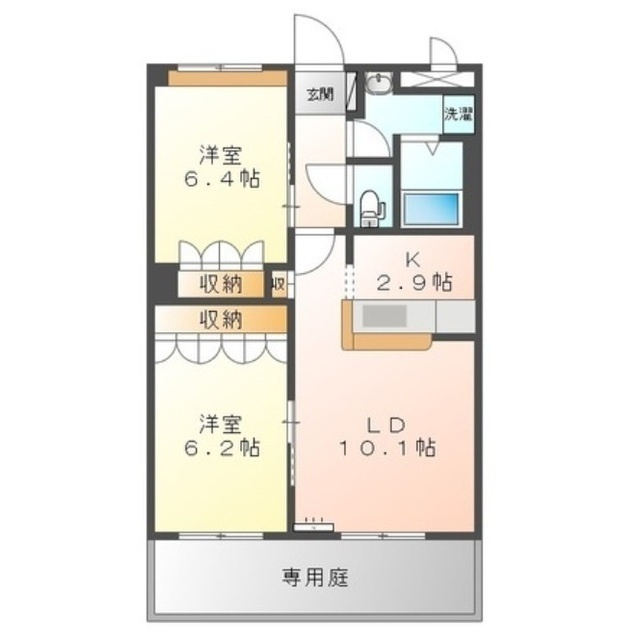 ワンロード・加茂川の間取り