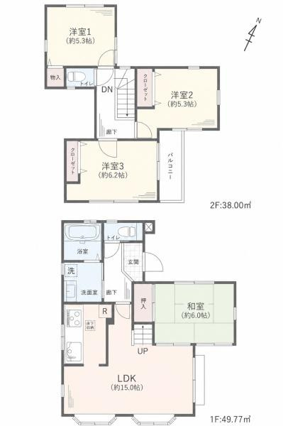 横浜市旭区白根２丁目の中古一戸建の間取り|使い勝手の良い4LDK
お気軽にお問い合わせください。