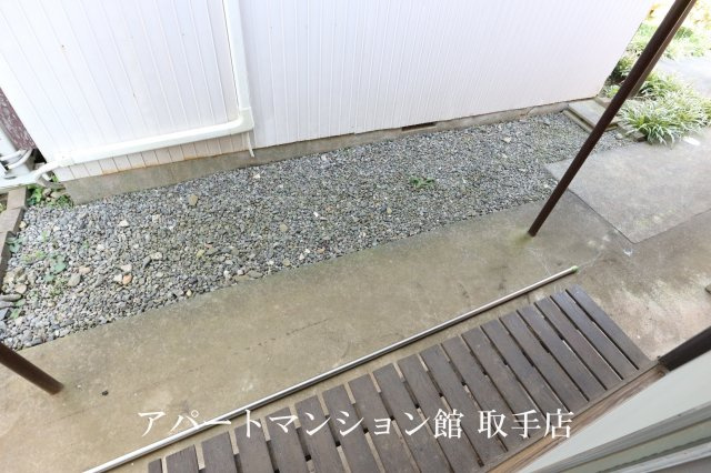 今井邸のバルコニー