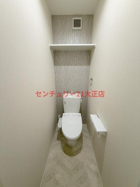 市岡元町新築戸建てのトイレ|★三階にもトイレあります★