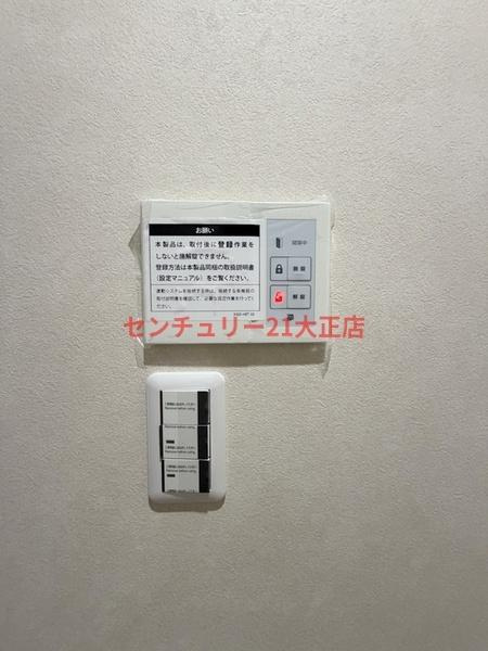 市岡元町新築戸建てのセキュリティ|★リモコンキーロック完備★