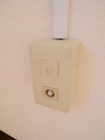 平尾パークハイツのエントランス