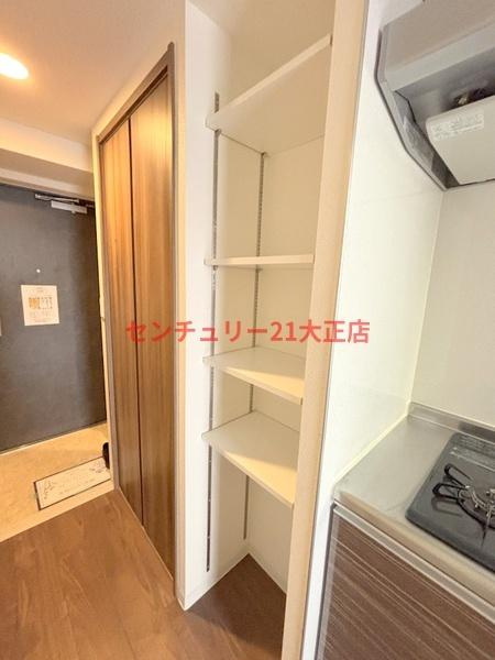 HRフロントリーガル難波WESTの収納|★２４時間換気★