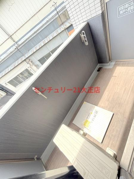 HRフロントリーガル難波WESTのバルコニー|★ウォークインクローゼット完備★