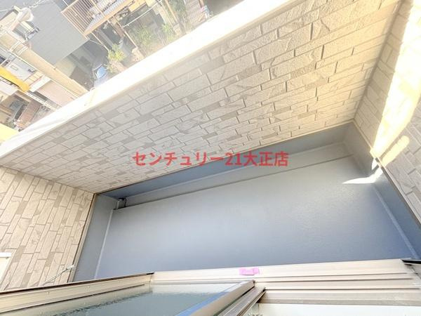 アート大正のバルコニー