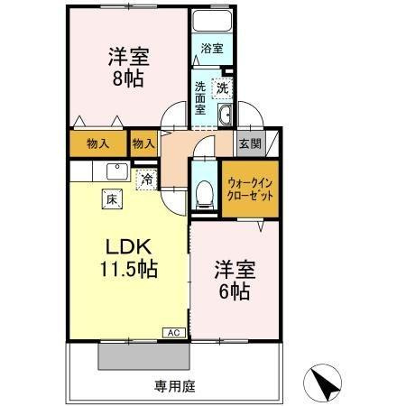 【間取り】 | ヴェルドミール１