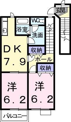 ファミール一番館の間取り