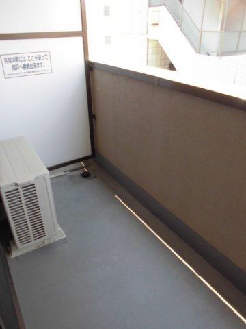 セモア中山のバルコニー