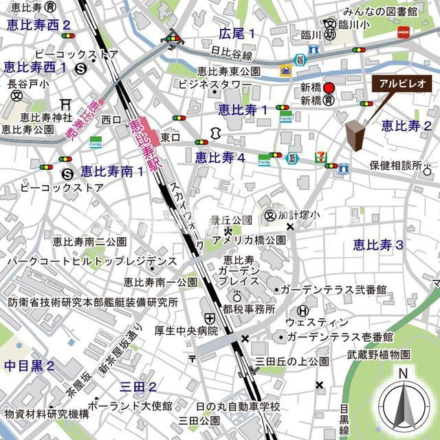 アルビレオ【おとり物件なし】の地図